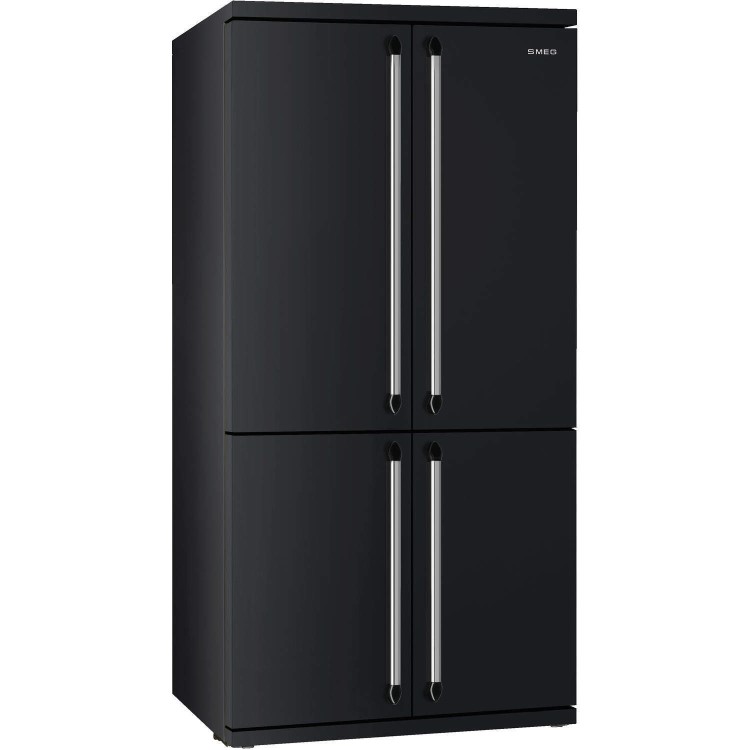 Smeg FQ960N 90cm Victoria Black Freestanding Four Door Fridge Freezer