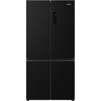 Smeg 522 Litre Four Door Freestanding American Fridge Freezer - Dark Inox