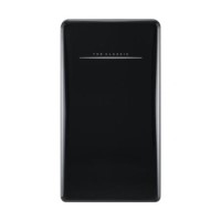 Daewoo FR120RB Retro Style Fridge With Icebox Black