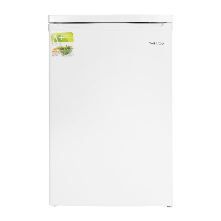 Daewoo FR130SRW 118L Freestanding Undercounter Fridge With Freezer Box White