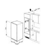 Smeg FR2052P1 122x54cm In-column Integrated Fridge With Icebox