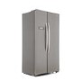GRADE A2 - Daewoo FRAH52B3S Frost Free Side-by-side American Fridge Freezer - Silver