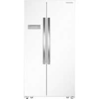 Daewoo FRAH52B3W Frost Free Side-by-side American Fridge Freezer - White