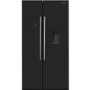 GRADE A1 - Daewoo FRAH52WD3B American Fridge Freezer With Water Dispenser - Black