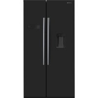 GRADE A1 - Daewoo FRAH52WD3B American Fridge Freezer With Water Dispenser - Black
