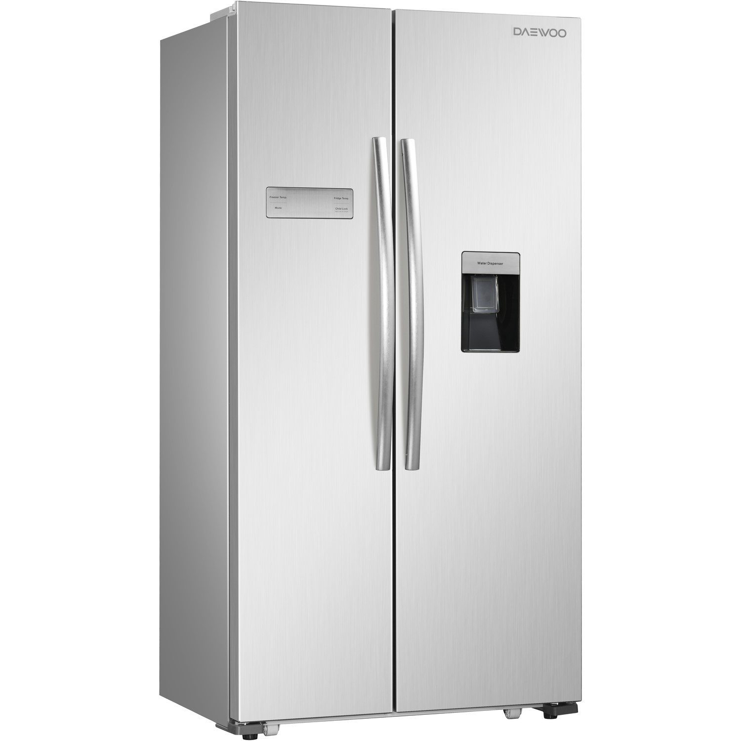 GRADE A1 Daewoo FRAH52WD3S American Fridge Freezer With Water Dispenser Silver