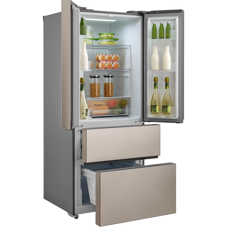 Daewoo FRAM40F3S Multi Door American Fridge Freezer - Silver