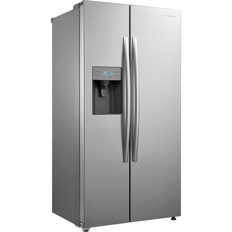 Daewoo FRAM50D3S American Fridge Freezer With Ice and Water - Silver