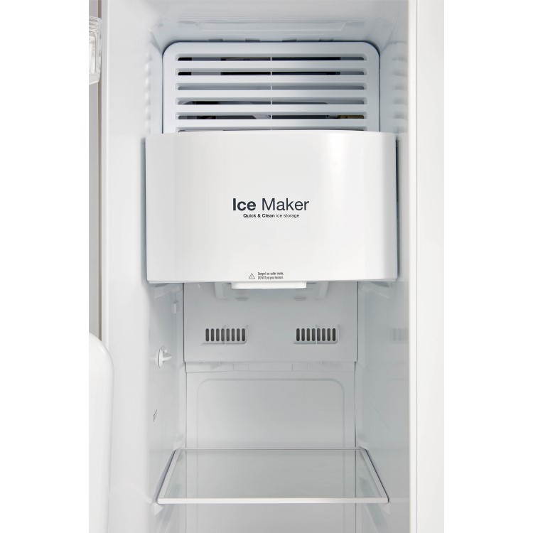 Daewoo FRAM50D3S American Fridge Freezer With Ice and Water - Silver