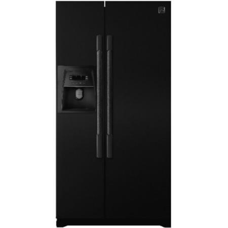 Daewoo Frau20dcb Side By Side American Fridge Freezer With Ice And Water Dispenser Black Appliances Direct