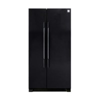 Daewoo FRAU20ICB Side-by-side American Fridge Freezer Black