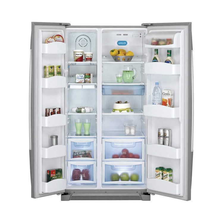 Daewoo FRAU20ICB Side-by-side American Fridge Freezer Black