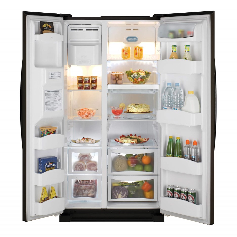 Daewoo FRAU21PCB Sidebyside American Fridge Freezer With Nonplumbed