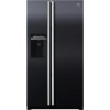 GRADE A2 - GRADE A1 - Daewoo FRAX22D3B Side-by-side American Fridge Freezer With Ice And Water Dispenser Black