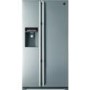GRADE A1 - Daewoo FRAX22D3S Side-by-side American Fridge Freezer With Ice And Water Dispenser Silver
