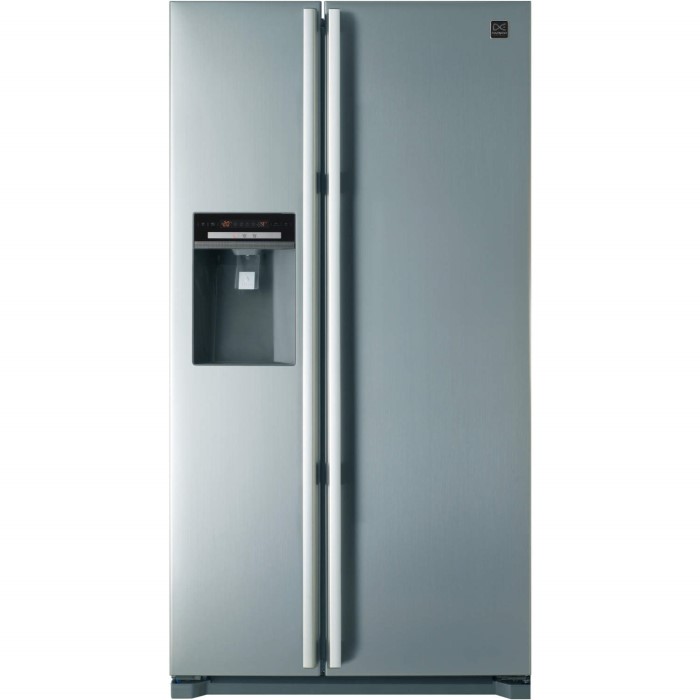 Daewoo FRAX22D3S Sidebyside American Fridge Freezer With Ice And