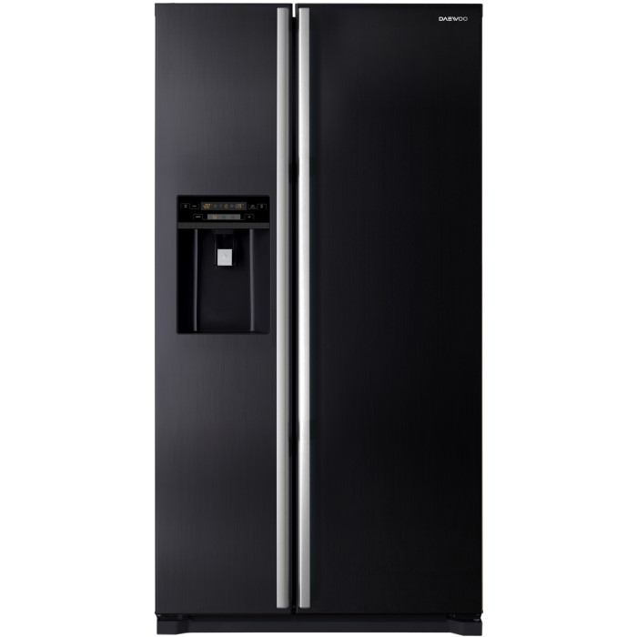 Daewoo FRAX22NP3B American Sidebyside Fridge Freezer With NonPlumbed