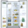 Daewoo FRAX22NP3S American Side-by-side Fridge Freezer With Non-Plumbed Ice And Water Dispenser Silver