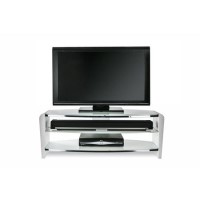 GRADE A2 - Alphason FRN1400/ARCTIC Francium 1400 Arctic White TV Stand