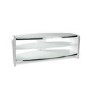 GRADE A2 - Alphason FRN1400/ARCTIC Francium 1400 Arctic White TV Stand