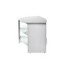 GRADE A2 - Alphason FRN1400/ARCTIC Francium 1400 Arctic White TV Stand