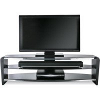 Alphason FRN1400/3BLK/BK Francium TV Stand for up to 60" TVs - Black Alphason FRN1400/3BLK/BK Francium TV Stand for up to 60" TVs - Black