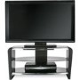 Alphason FRN800/3BLK/BK Francium TV Stand for up to 37" TVs - Black