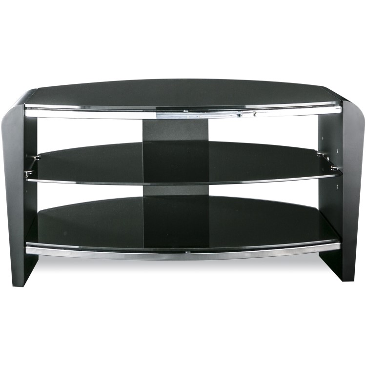Alphason FRN800/3BLK/BK Francium TV Stand for up to 37" TVs - Black