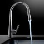 Franke Rolux Single Lever Tap with Pull-out Spray in Black