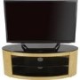 Buckingham Oval Affinity TV Stand 1100 Oak / Black Glass
