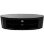 Buckingham Affinity Oval TV Stand 1400 Black / Black Glass