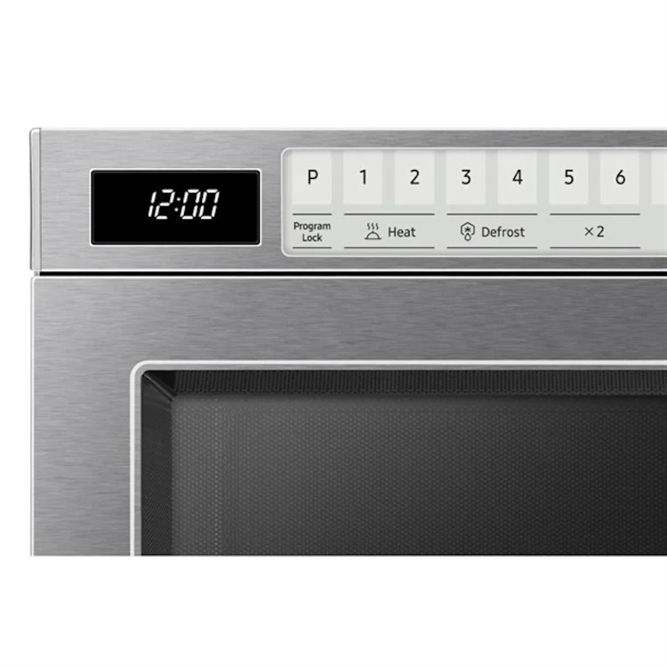 Samsung 1850W Heavy Duty Digital Programmable Commercial Microwave 26ltr. MJ26A6093. 3 Year Onsite warranty