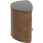 Blenheim Affinity Curved TV Stand 800 Walnut / Black glass
