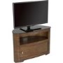 Blenheim Affinity Curved TV Stand 800 Walnut / Black glass