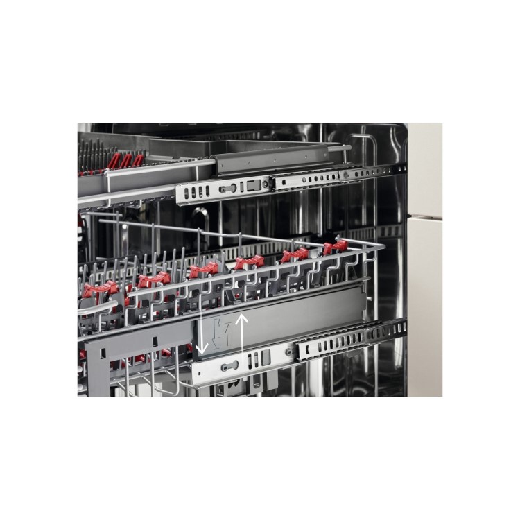 AEG AirDry Integrated Dishwasher - C-Rated Black Control Panel