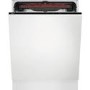 AEG AirDry Integrated Dishwasher - C-Rated Black Control Panel