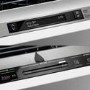 AEG Series 7000 GlassCare Integrated Slimline Dishwasher - D-Rated Black Control Panel