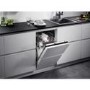 AEG 7000 GlassCare Integrated Slimline Dishwasher - D-Rated Black Control Panel