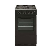 Flavel FSBE50BK 50cm Single Oven Electric Cooker With Sealed Plate Hob - Black