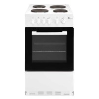 Flavel FSBE50W 50cm Single Oven Electric Cooker With Sealed Plate Hob - White
