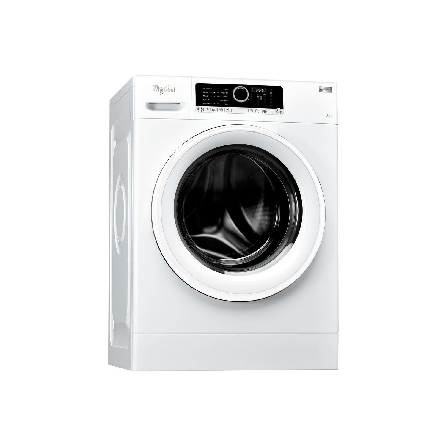 Whirlpool FSCR80410 8kg 1400rpm Freestanding Washing Machine White Appliances Direct