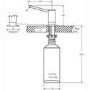 Franke FSDSS Soap Dispenser in SilkSteel