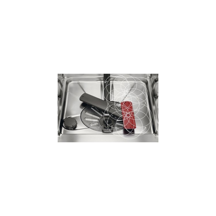 Refurbished AEG FSE62407P 9 Place Fully Integrated Dishwasher