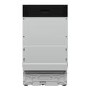 AEG Series 7000 GlassCare Integrated Slimline Dishwasher - D-Rated, White control panel