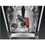 AEG Series 7000 GlassCare Integrated Slimline Dishwasher - D-Rated, White control panel