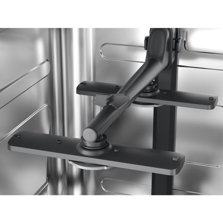 AEG Series 7000 GlassCare Integrated Slimline Dishwasher - D-Rated, White control panel