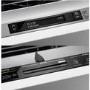 AEG Series 7000 GlassCare Integrated Slimline Dishwasher - D-Rated, White control panel