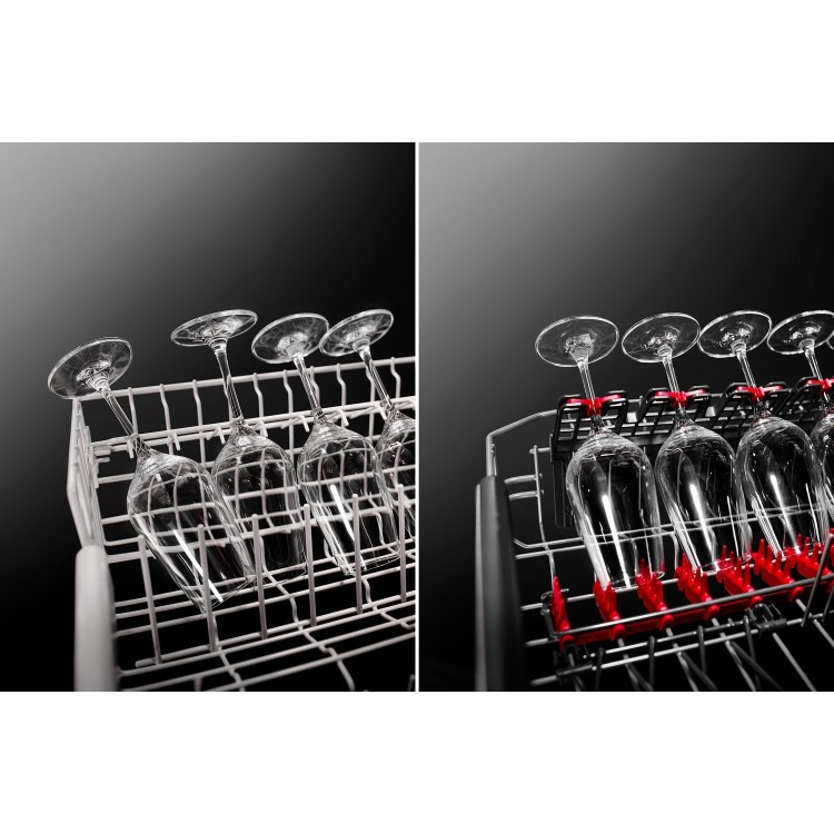 Refurbished AEG Series 7000 GlassCare FSE75737P 14 Place Fully Integrated Dishwasher