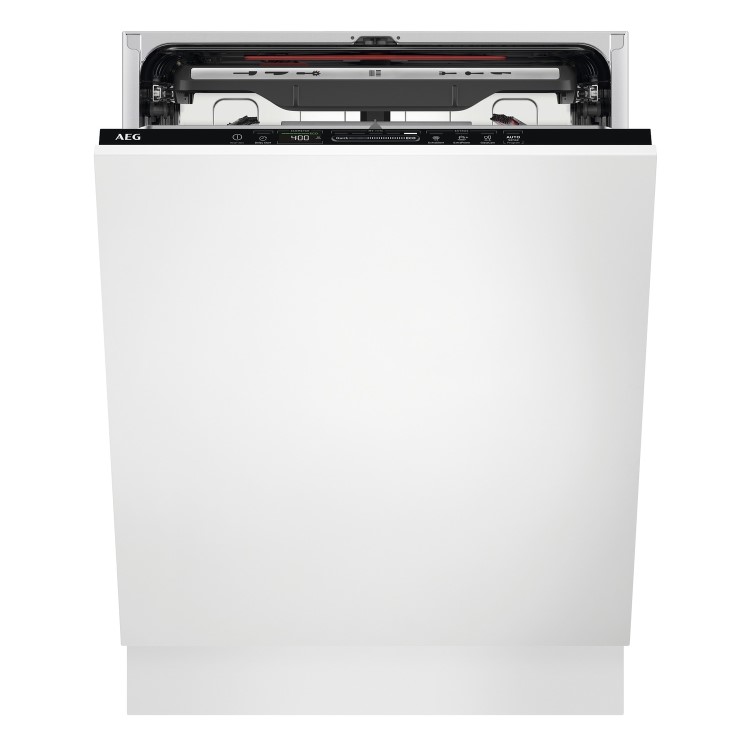 Refurbished AEG Series 7000 GlassCare FSE75737P 14 Place Fully Integrated Dishwasher