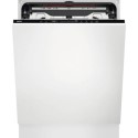 FSE76747P AEG Series 7000 GlassCare Integrated Dishwasher - A-rated Black Control Panel